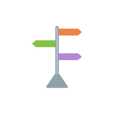 vector direction iconのイラスト素材