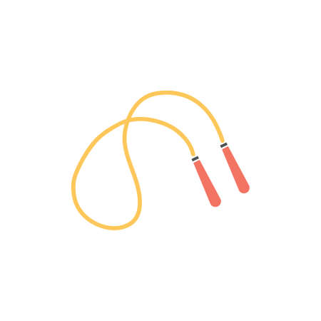 jumping rope icon - fitness and sportsのイラスト素材
