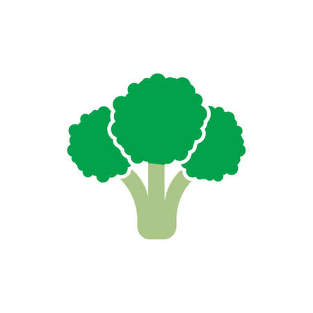 vector broccoli vegetable illustrationのイラスト素材