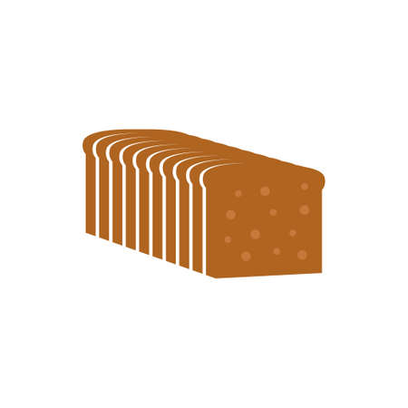 vector bread loaf