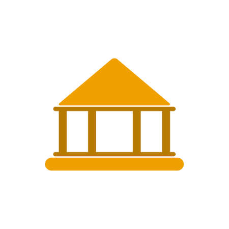 vector museum iconのイラスト素材