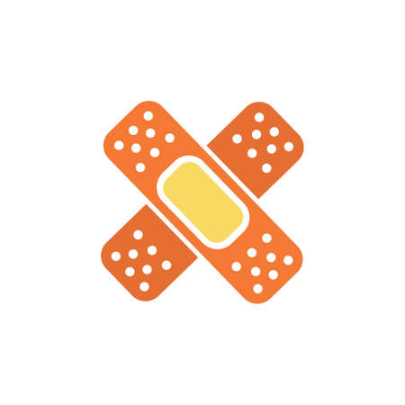 medical plaster iconのイラスト素材