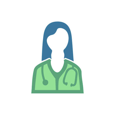 doctor vector iconのイラスト素材
