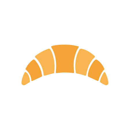 vector croissant illustrationのイラスト素材