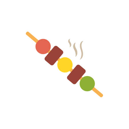 barbecue icon - grilled chickenのイラスト素材