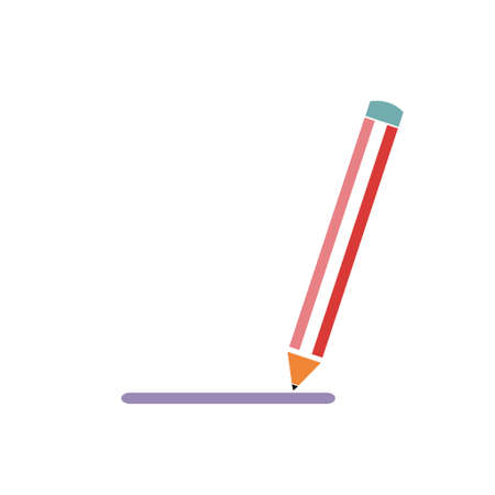pencil vector iconのイラスト素材