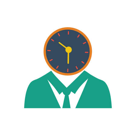 managing time iconのイラスト素材