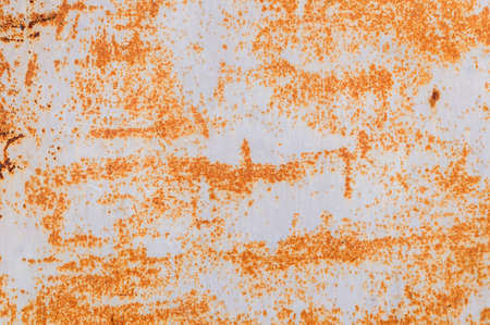 grunge background: painted metal with rust and abrasions