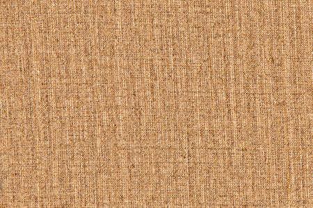artistic background: light brown linen canvas, closeの写真素材