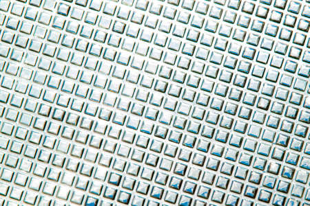 abstract light blue curly glass background, tinted, soft focus