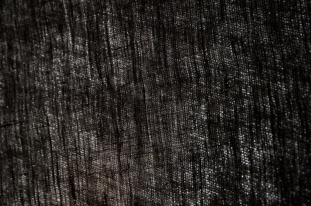 abstract rough dark background linen natural fabric, short focusの写真素材