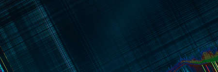 dark abstract digital background: damaged screen matrix with interference of monitor and camera matricesの写真素材