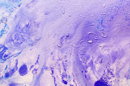 abstract creative background: oil paint frozen in a container after dilution, light color toning,...