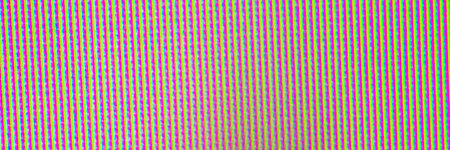 abstract rainbow digital background overlay matrices, blur, moire, waves and color gradient, tone transitionの写真素材