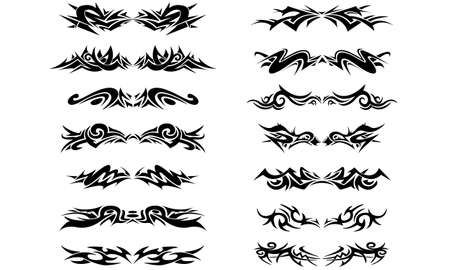 Tribal - Hand Drawnのイラスト素材