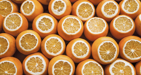 Stack fresh orange. Fruit concepts backgroundの写真素材