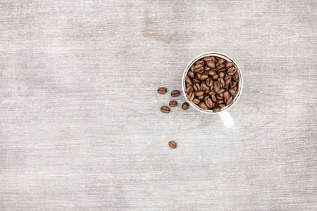 Freshly roasted coffee beans background