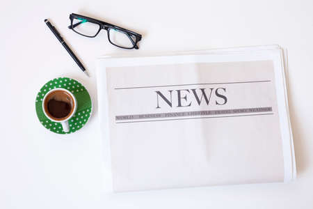 Pink measuring tape isolated on white background.の写真素材