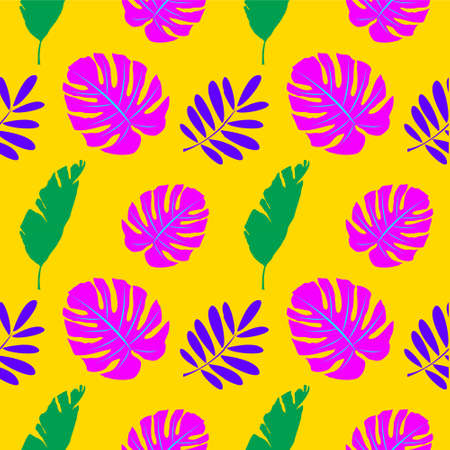 Bright ethnic abstract background. Seamless pattern with symmetric geometric ornament. Ornamental vivid wallpaper. Vector illustrationのイラスト素材