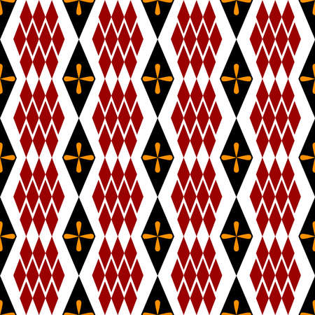 Geometric ethnic oriental traditional pattern.Figure tribal embroidery style.Design for background,wallpaper,clothing,wrapping,fabric,vector illustrationのイラスト素材