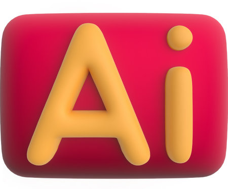 Artificial Intelligence and Machine Learning Vector Concept in Neural Network. AI Web Banner Design with Human Face. Wave Flow Communication. Digital Network for Artificial Intelligence Deep Learningの写真素材