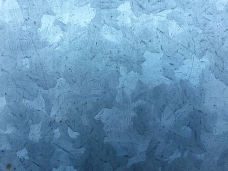 Winter pattern on the glassの写真素材