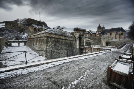 Provence, Briancon, fortress and cathedral