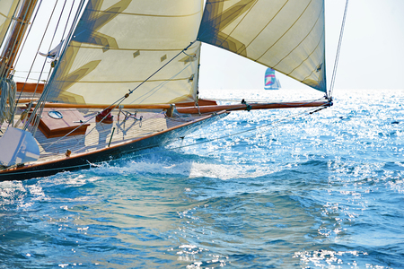 Sailboat, regatta.