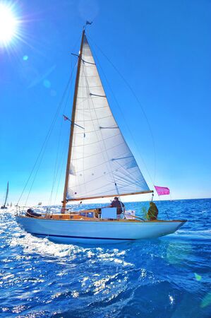 Sailboat, regatta.の写真素材