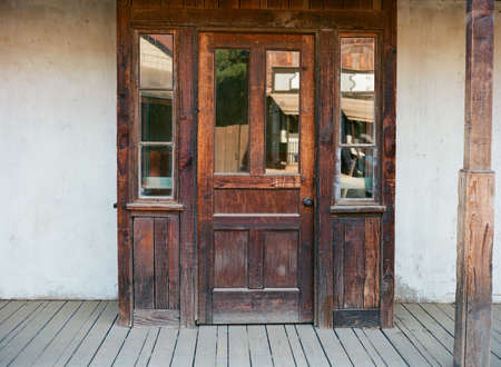 doorway from old western building