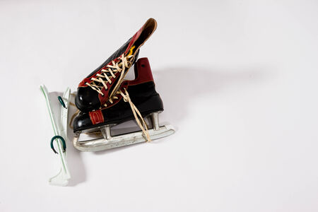 Ice Skates の写真素材