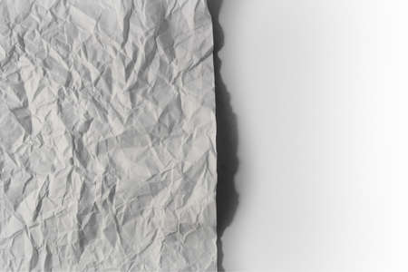 Paper texture. White paper sheet.の写真素材