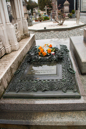 Monumental Cemetery of Turinの写真素材