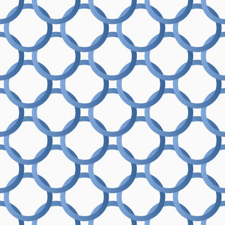 Seamless vector pattern with blue gradient ringsのイラスト素材