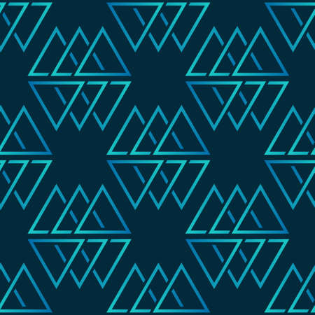 Seamless vector pattern with trianglesのイラスト素材