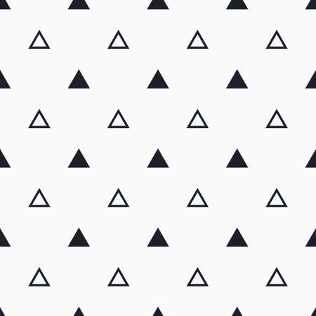 Seamless vector pattern with trianglesのイラスト素材