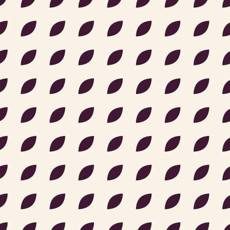 Seamless vector pattern with black petals on white backgroundのイラスト素材