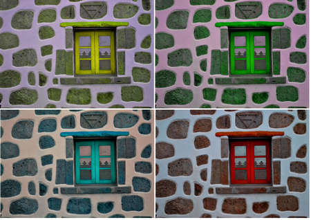 color windowの写真素材