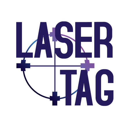 laser tag iconのイラスト素材