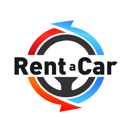 car rental and salesのイラスト素材