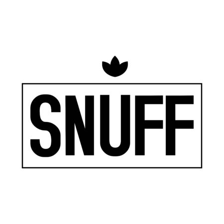 Vector of snuff and chewing tobaccoのイラスト素材