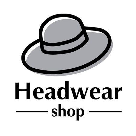 vector for store hats and capsのイラスト素材