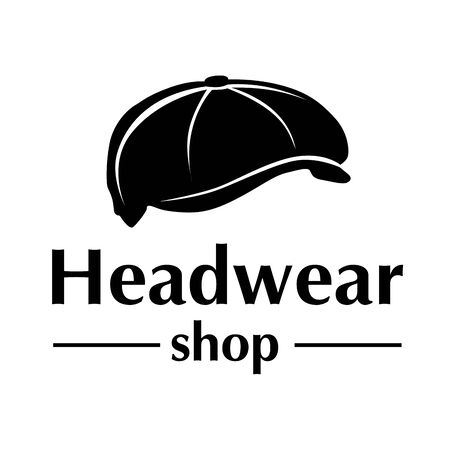 vector for store hats and capsのイラスト素材
