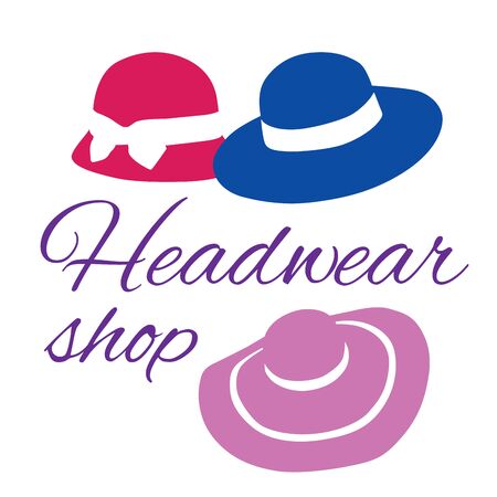 vector for store hats and capsのイラスト素材