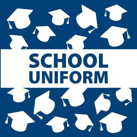 Vector for school uniform storeのイラスト素材