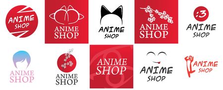 Vector for anime shopのイラスト素材