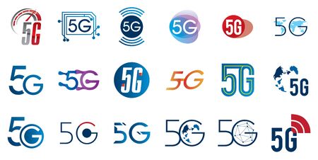 Vector for 5G Internetのイラスト素材