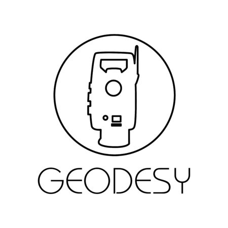 The geodesy design logoのイラスト素材