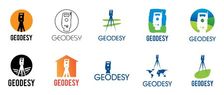 The geodesy design logoのイラスト素材