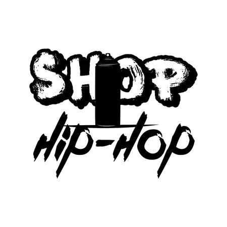 The hip hop clothing store iconのイラスト素材